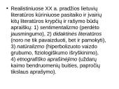 XX a. pradžios literatūra. Realizmas. Neoromantizmas 17 puslapis