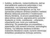 XX a. pradžios literatūra. Realizmas. Neoromantizmas 18 puslapis