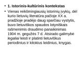 XX a. pradžios literatūra. Realizmas. Neoromantizmas 3 puslapis