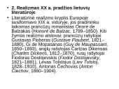 XX a. pradžios literatūra. Realizmas. Neoromantizmas 6 puslapis