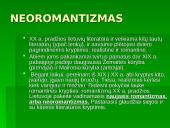 Neoromantizmo lietuvių literatūra 2 puslapis