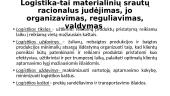 Kas yra logistika 2 puslapis