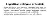 Kas yra logistika 4 puslapis