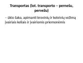 Transporto sistema 2 puslapis