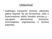 Transporto sistema 8 puslapis