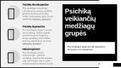 Gamtamokslinis pranešimas apie narkotines medžiagas (Psichiką veikiančios medžiagos) 4 puslapis