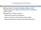 Skirtingi rinkimai Lietuvoje 4 puslapis