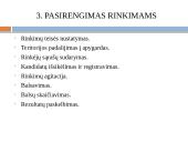 Skirtingi rinkimai Lietuvoje 5 puslapis