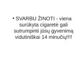 Rūkymo istorija ir žala sveikatai  7 puslapis