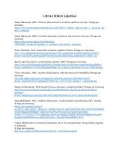 Veiksniai, lemiantys jaunimo pasirinkimą renkant politines partijas 16 puslapis
