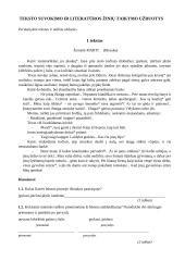 Žemaitės „Marti“ suvokimo testas