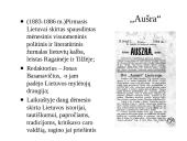 Lietuvių tautinis atgimimas (pamokos planas) 8 puslapis