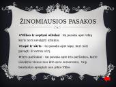 Lietuvių liaudies pasakos bei jų rūšys 5 puslapis