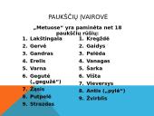 Paukščių motyvai K. Donelaičio „Metai“ 3 puslapis