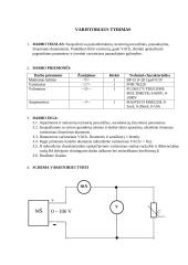 Puslaidininkio varistoriaus tyrimas 2 puslapis
