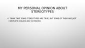 Stereotypes 13 puslapis