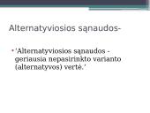Alternatyviosios sąnaudos 3 puslapis