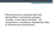 Alternatyviosios sąnaudos 8 puslapis