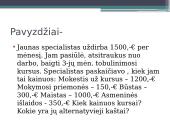 Alternatyviosios sąnaudos 9 puslapis