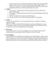 William Golding ’’The Lord of the Flies’’ analysis 3 puslapis