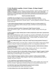 V.Gėtės „Faustas“ įžangos „Prologas danguje“ suvokimo užduotis 