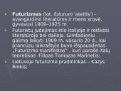 Futurizmas XX a. pradžia 2 puslapis
