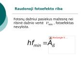 Planko kvantų hipotezė. Fotoefektas. 11 puslapis