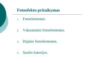 Planko kvantų hipotezė. Fotoefektas. 20 puslapis