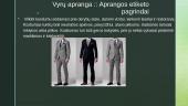 Vyrų aprangos etiketas 2 puslapis