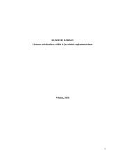 Lietuvos advokatūros veikla ir teisinis reglamentavimas