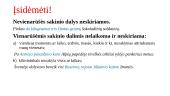 Vienarūšių sakinio dalių skyryba 2 puslapis