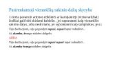 Vienarūšių sakinio dalių skyryba 3 puslapis