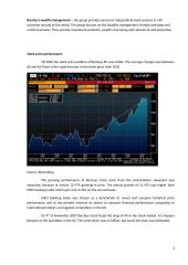 Financial analysis: Barclays Plc 3 puslapis