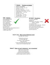 Agreeing phrases