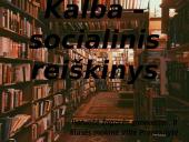 Kalba - socialinis reiškinys