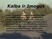 Kalba - socialinis reiškinys 2 puslapis