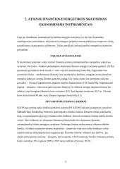 Atsinaujinančios ekonomikos skatinimas ekonominiais instrumentais  7 puslapis
