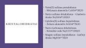 Kristalohidratai skaidrės 6 puslapis