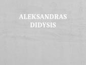 Aleksandras Didysis