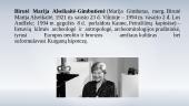 Birutė Marija Alseikaitė-Gimbutienė (skaidrės) 2 puslapis