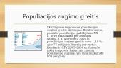 Žmonių populiacija - skaidrės 4 puslapis
