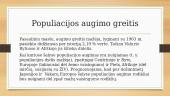 Žmonių populiacija - skaidrės 5 puslapis