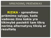Sprendimų priėmimas (vadyba) 13 puslapis