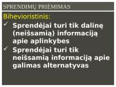 Sprendimų priėmimas (vadyba) 9 puslapis