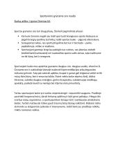 Sportavimo gryname ore nauda