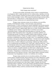 Kada žmogus tampa marionete? 1 puslapis