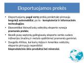 Tarptautinė prekyba ir jos bruožai 6 puslapis