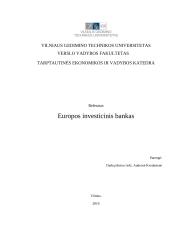 Europos investicinis bankas