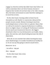 Pluses and minuses of online learning 2 puslapis