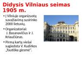 Didysis Vilniaus seimas skaidrės 3 puslapis